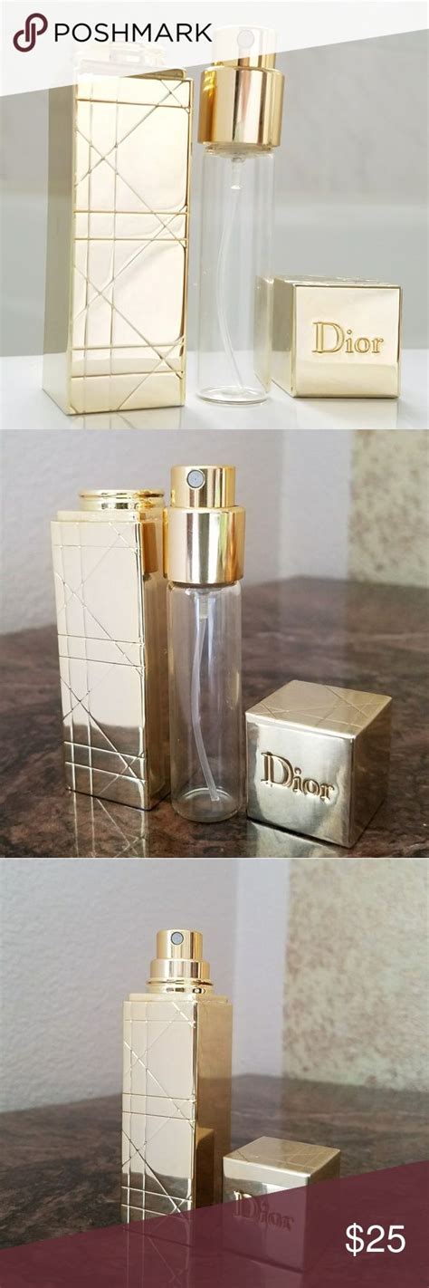 dior travel perfume refillable|Dior perfume refill bottle.